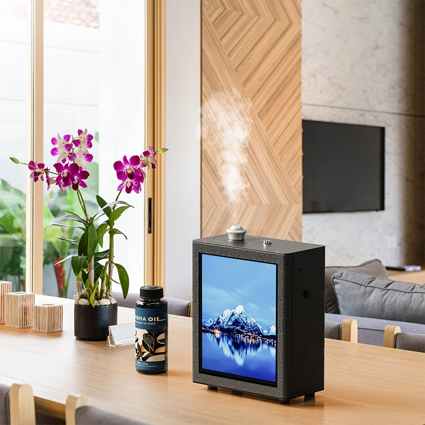 SCENTHOPE SP600R AD Cards aromatherapy diffusers APP Control With Three Lights Air Freshener Spray Scent Machine Home