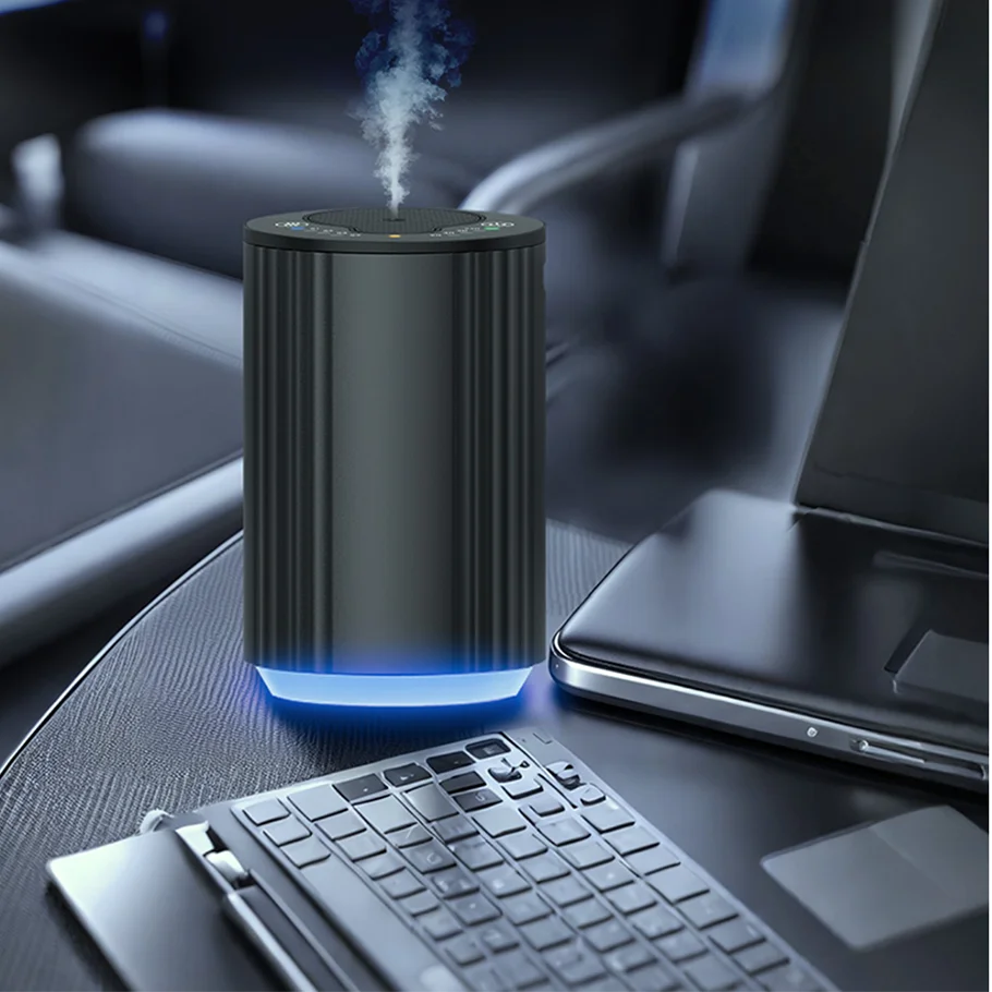 Scenthope X3Pro.Alu. New Launch Aluminum Car Air Freshener Unique Essential Oil Aroma Diffuser