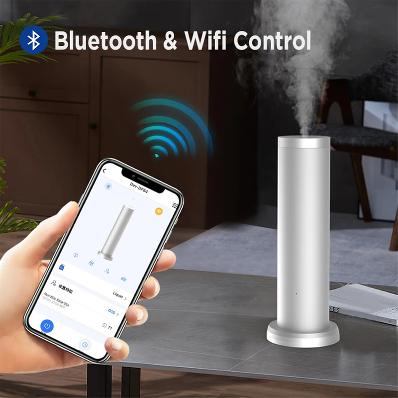 SCENTHOPE Stream2 Stand Alone Aromatherapy Built in 150ml Big Capacity Nebulizer Aluminum Electric Aroma Difuser