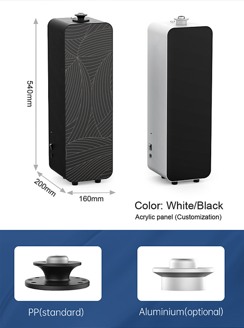 SCENTHOPE AS3000S Low Noise Ultra-fine Atomization Essential Oil Diffuser Custom Logo APP Remote Control Home Diffuser