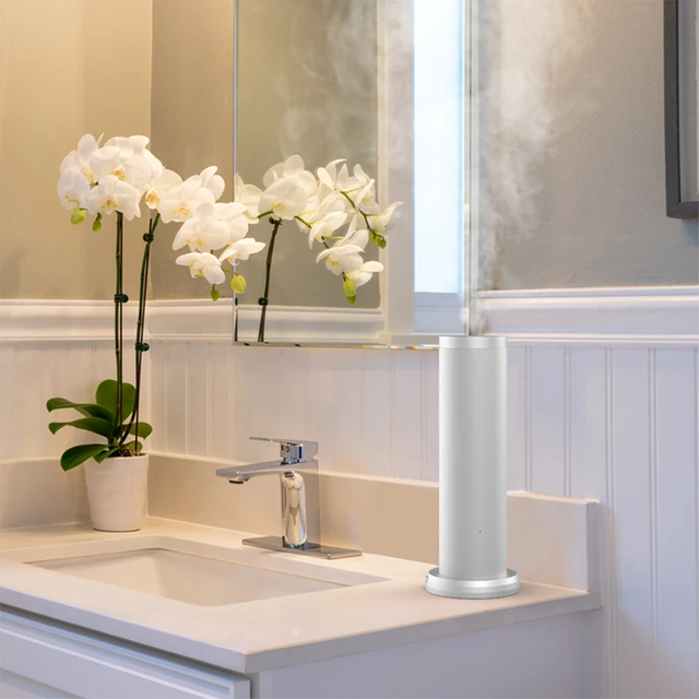 SCENTHOPE Stream2 Stand Alone Aromatherapy Built in 150ml Big Capacity Nebulizer Aluminum Electric Aroma Difuser