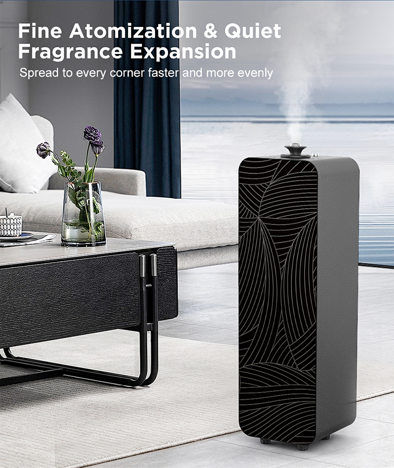 SCENTHOPE AS3000S Low Noise Ultra-fine Atomization Essential Oil Diffuser Custom Logo APP Remote Control Home Diffuser