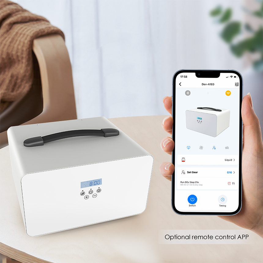 SCENTHOPE Pro6000 Luxury Electric Business HVAC Button App Control Fragrance Diffuser Machine